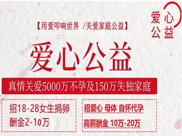 若尔盖捐卵助孕生子 爱心志愿者招募